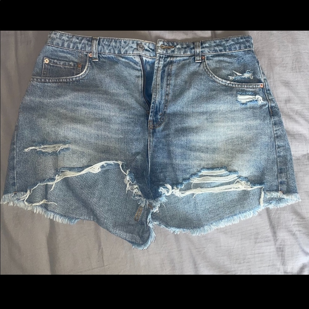 Wild Fable | High Waist Distressed Jean Shorts 14.#likenew